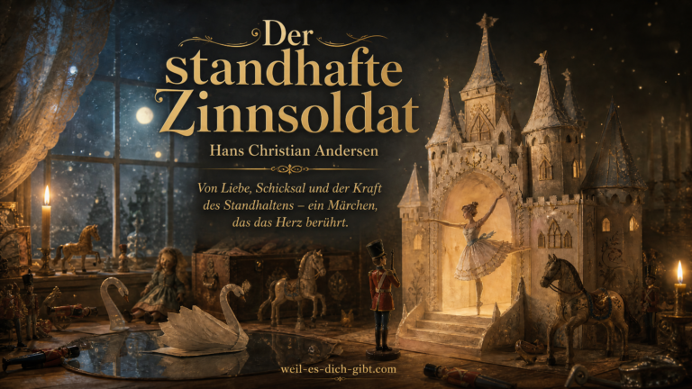 Standhafte Zinnsoldat Märchen Hans Christian Andersen - anschauliche Darstellung