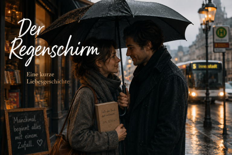 Visualisierung: Regenschirm Kurze Liebesgeschichte Über Zufall Amp Liebe