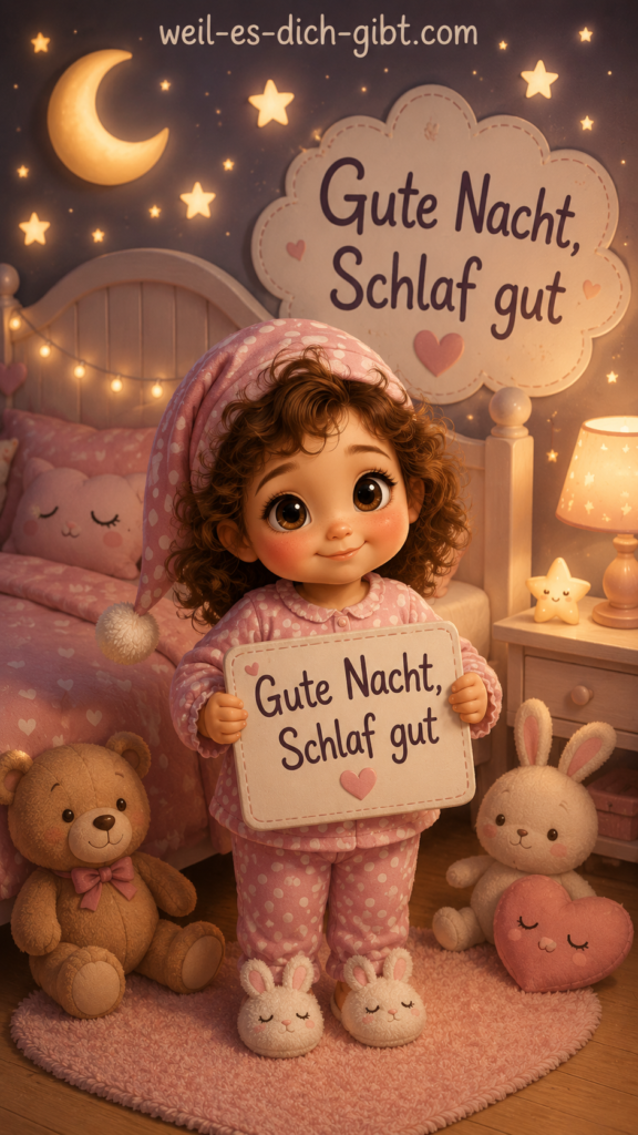 1 Follow 1 Glückliches Mädchen - anschauliche Darstellung