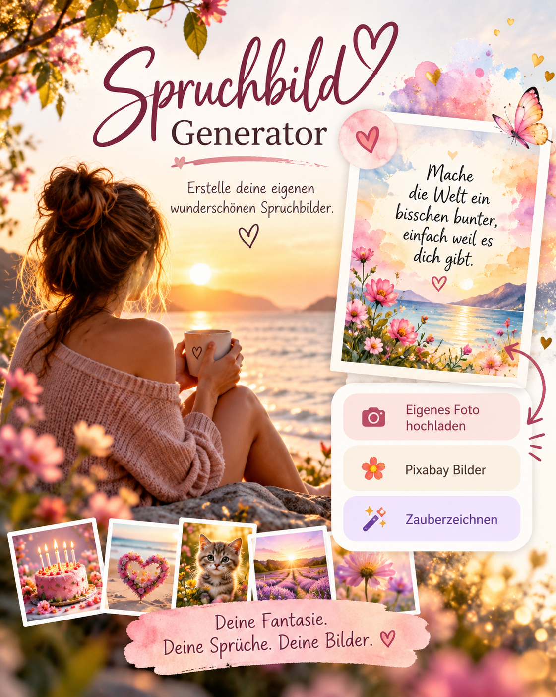 Illustration zum Thema: Spruchbilder Selber Machen Deinem Eigenen