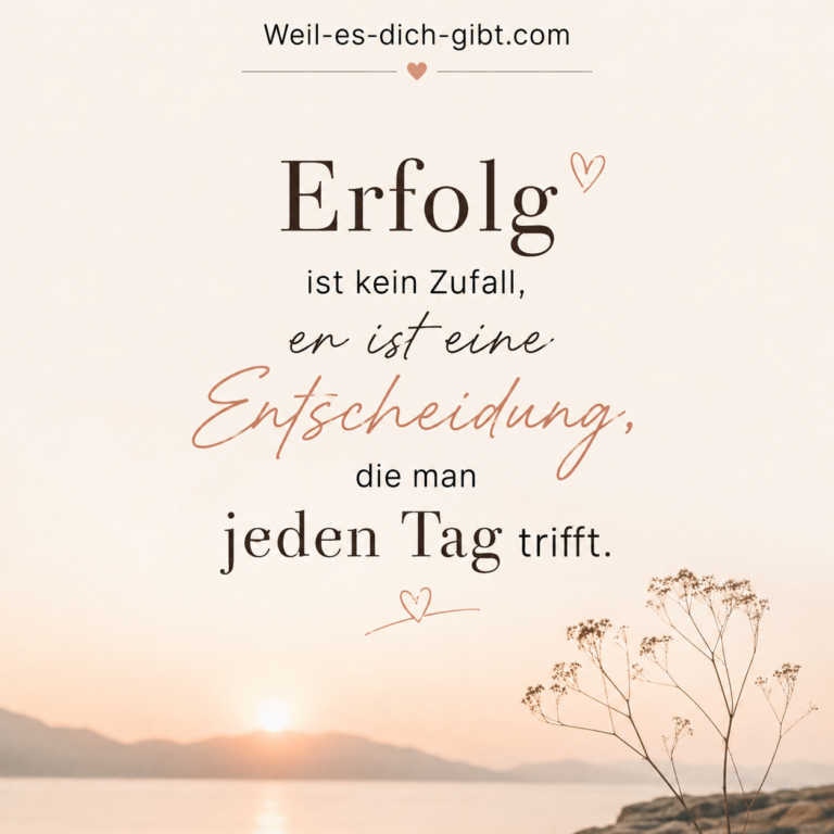 Illustration zum Thema: Erfolg Kein Zufall Kleinen Entscheidungen Dein Leben Verändern Können