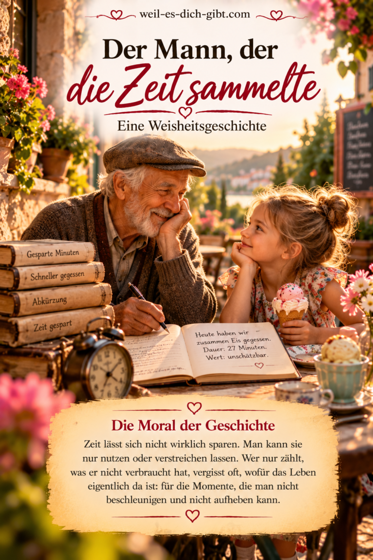 Bild: Mann Zeit Sammelte Weisheitsgeschichte - Philosophische Kurzgeschichten / Weisheitsgeschichten, Kurzgeschichten