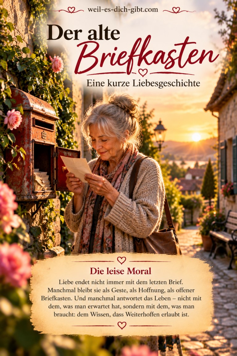 Visualisierung: Alte Briefkasten Kurze Liebesgeschichte